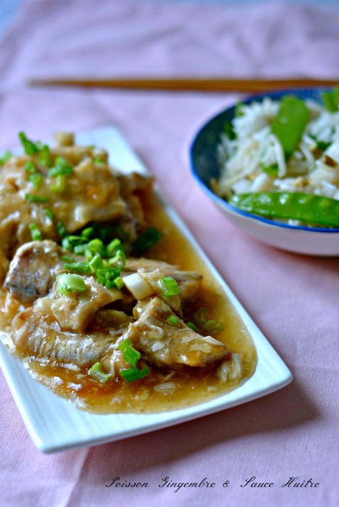 Poisson Gingembre & Sauce Huître5