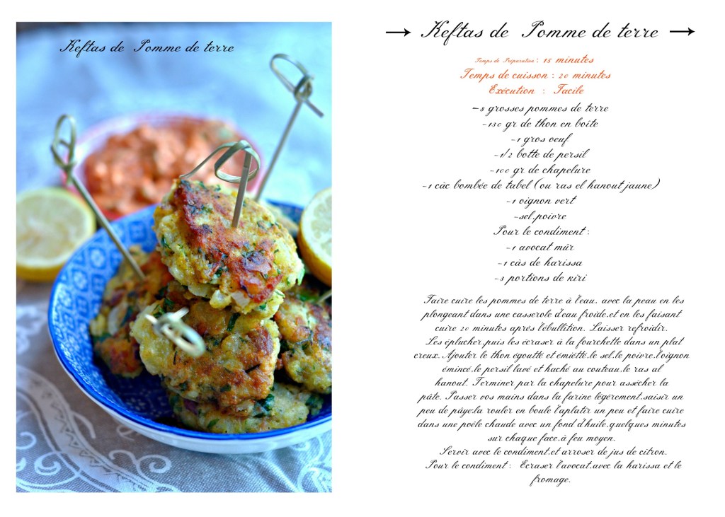 keftas pomme de terre