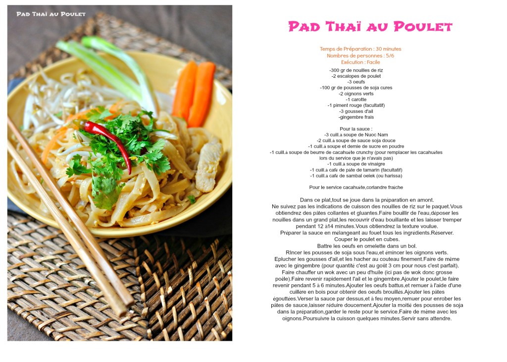 padthai recette