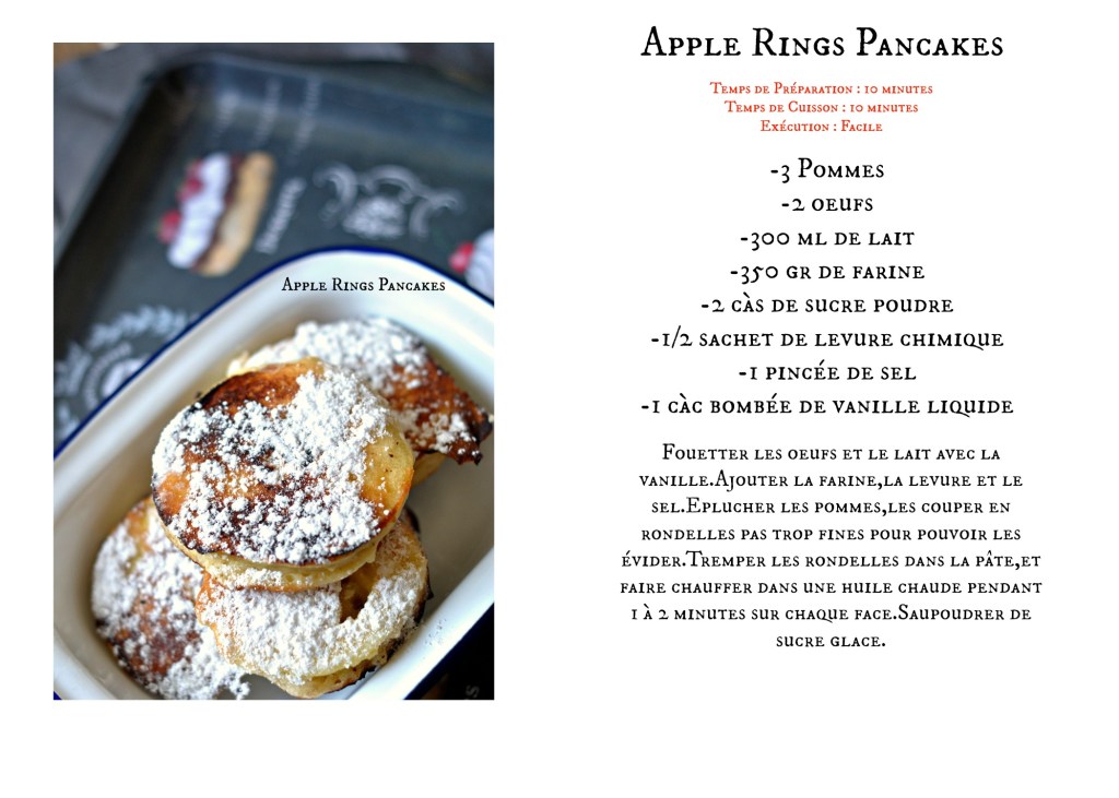 Apple Rings Pancakes