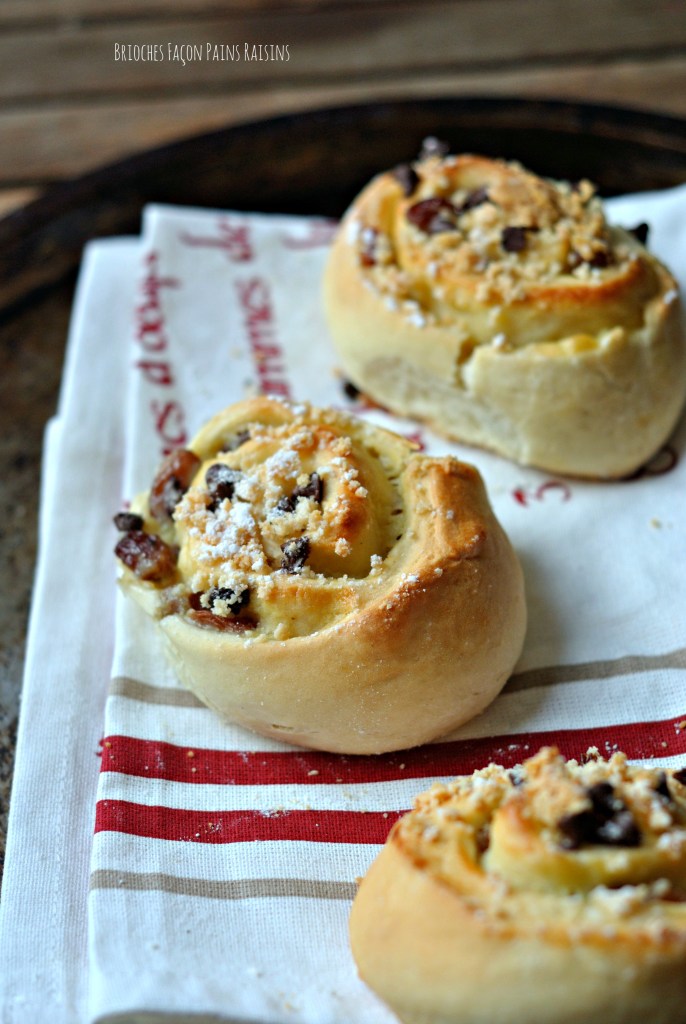 brioche pain raisin