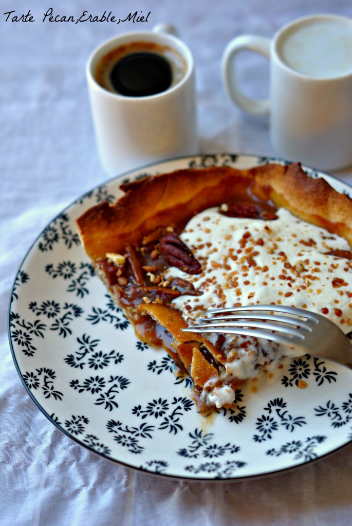 Tarte Pécan,Erable,Miel1