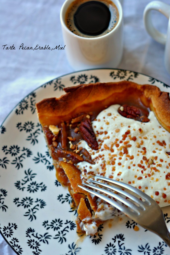 Tarte Pécan,Erable,Miel4