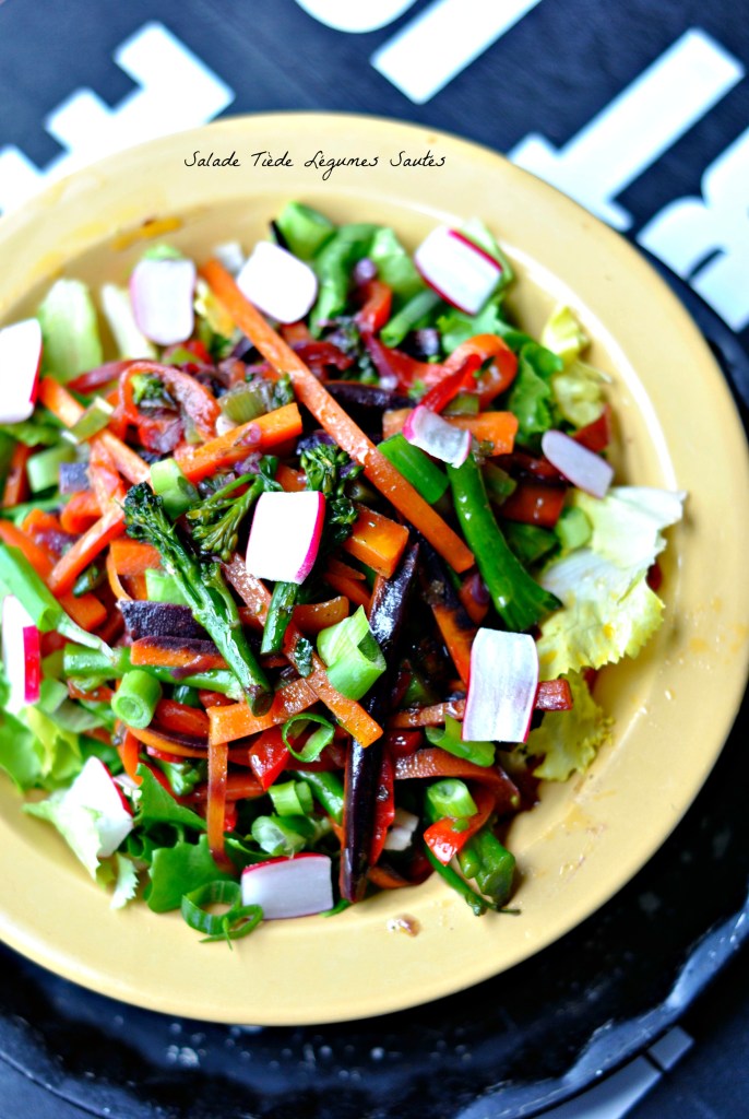 Salade Tiède Légumes Sautés 2