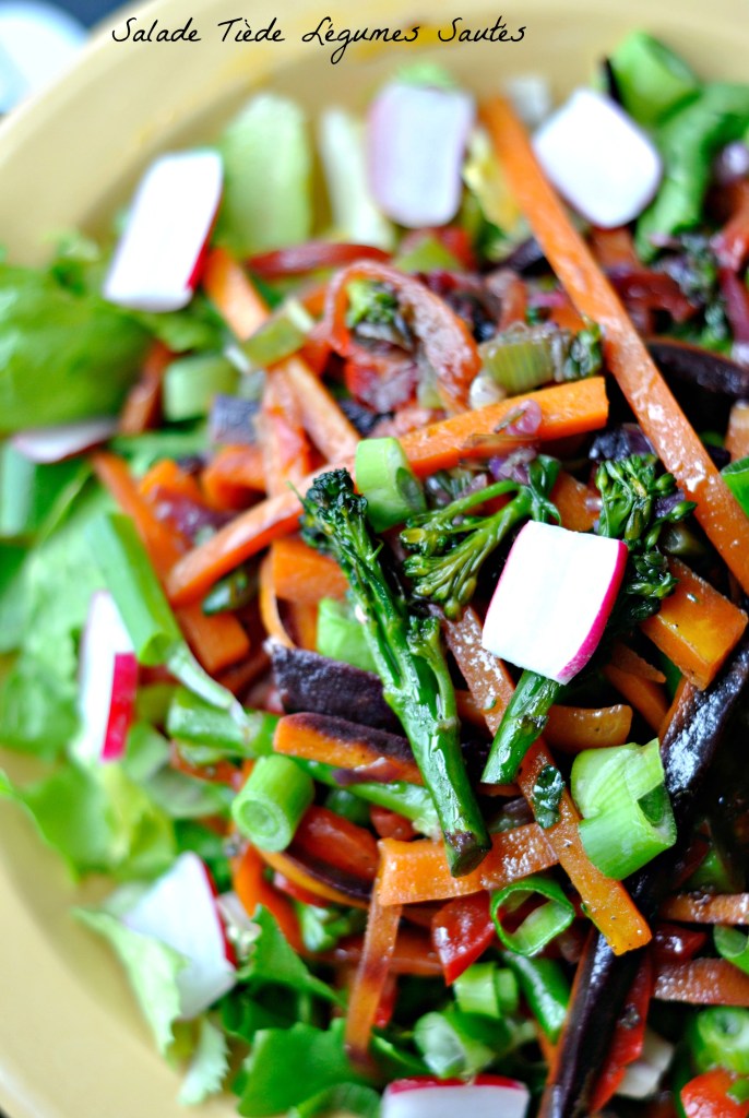 Salade Tiède Légumes Sautés 3