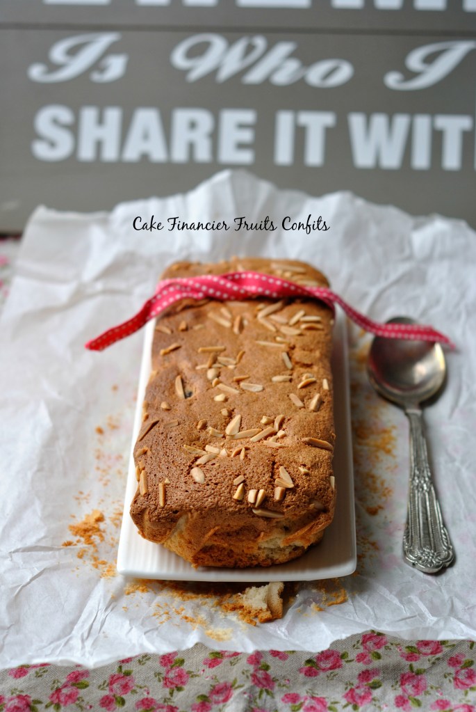 Cake Financier Fruits Confits 1