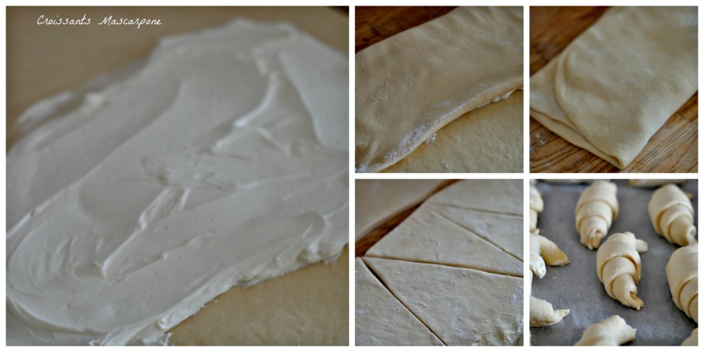 Collage Croissants Mascarpone