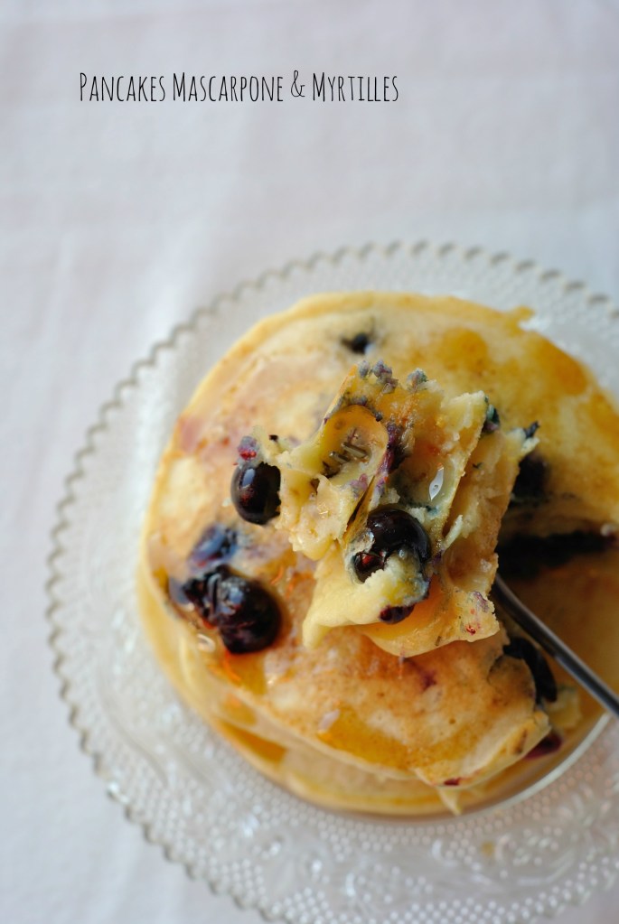Pancakes Mascarpone & Myrtilles 3