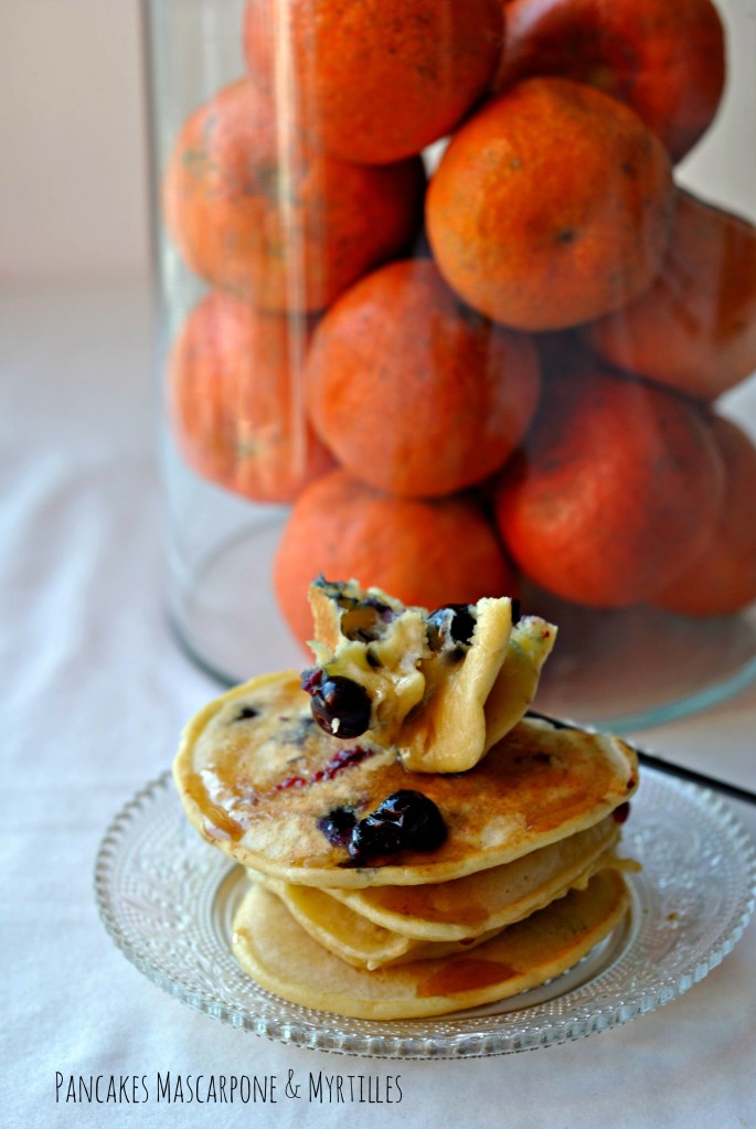 Pancakes Mascarpone & Myrtilles 4