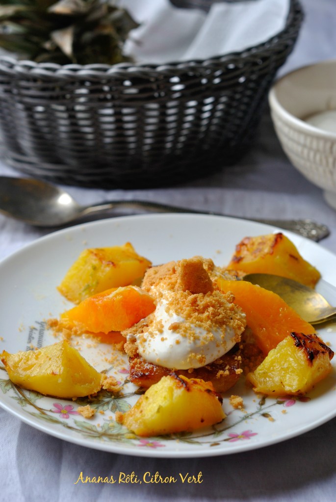 Ananas Rôti,Citron Vert 2