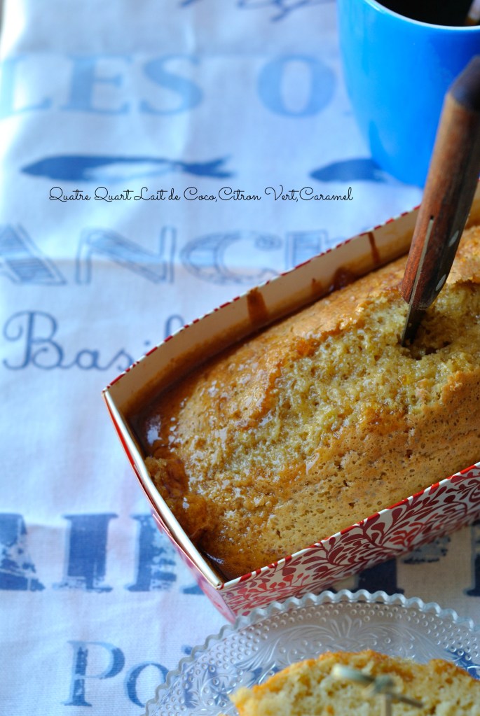 Quatre Quart Lait de Coco,Citron Vert,Caramel 3