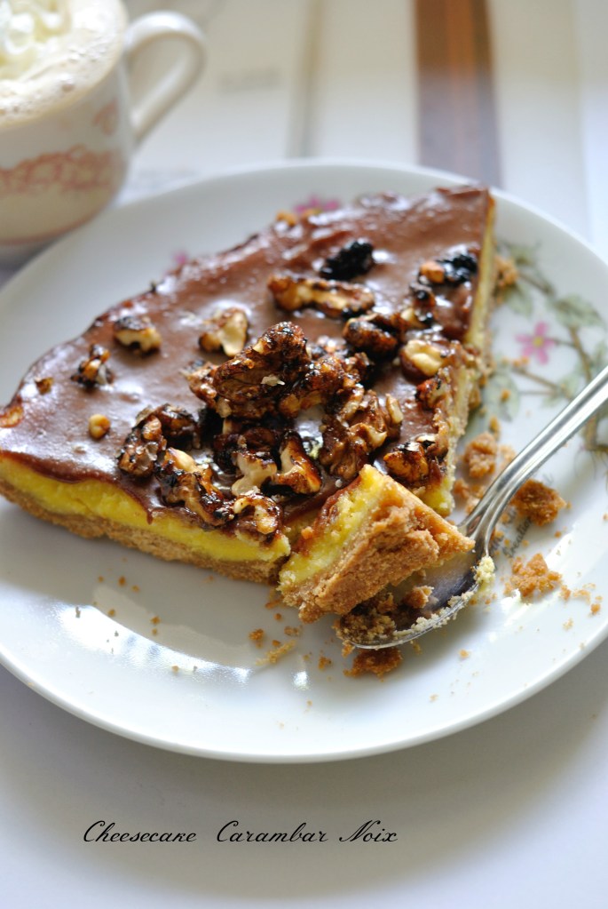 Cheesecake Carambar Noix 3