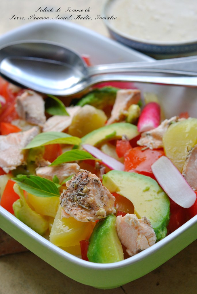salade pdt saumon avocat 1