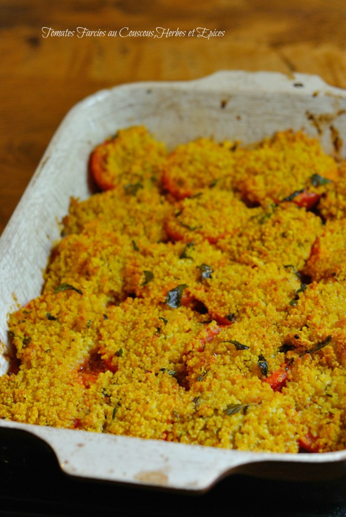 Tomates Farcies Couscous,Herbes et Epices 1