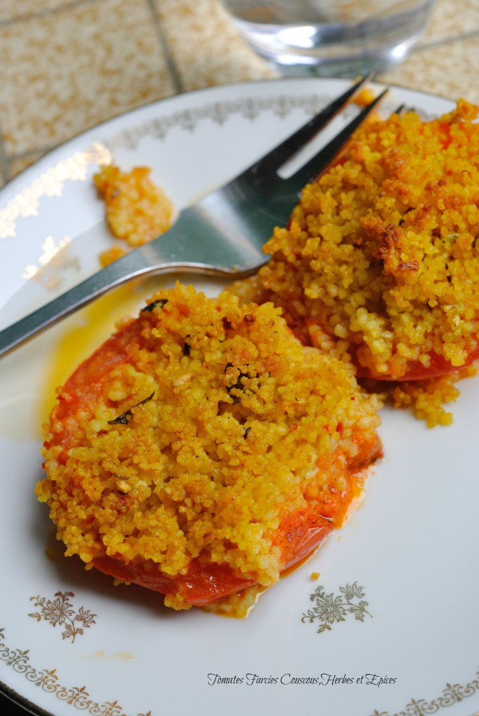 Tomates Farcies Couscous,Herbes et Epices 2