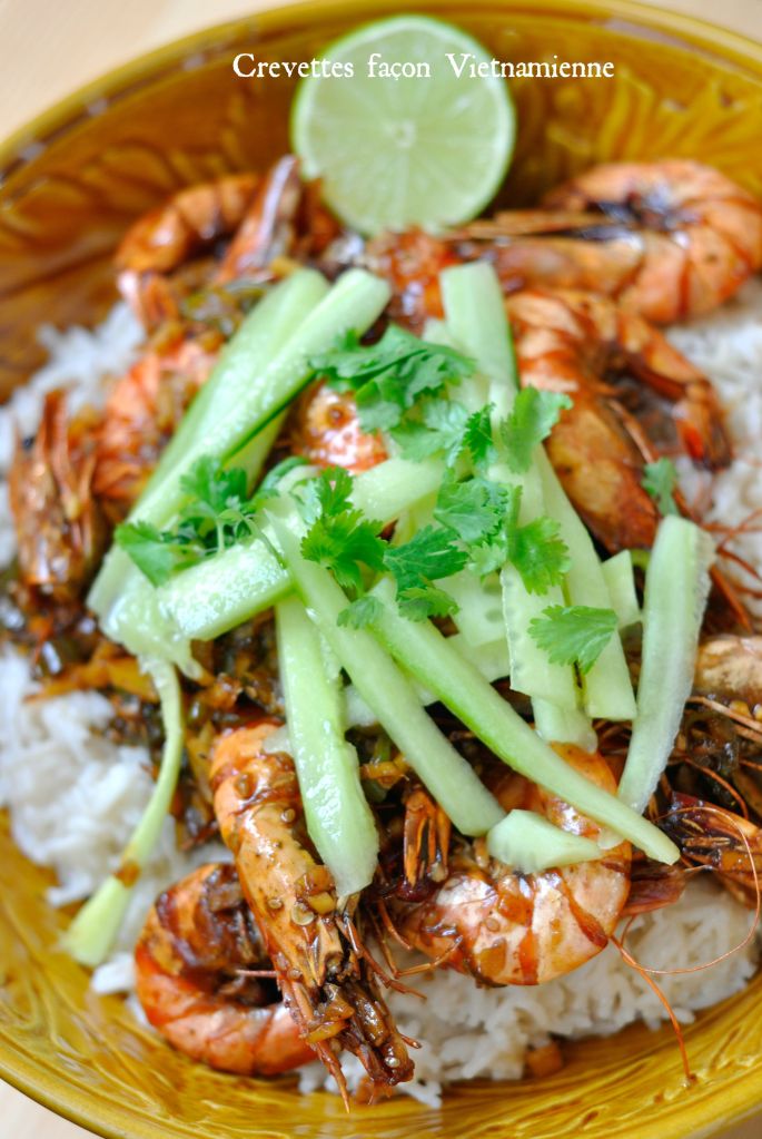 Crevettes Façon Vietnamienne 1