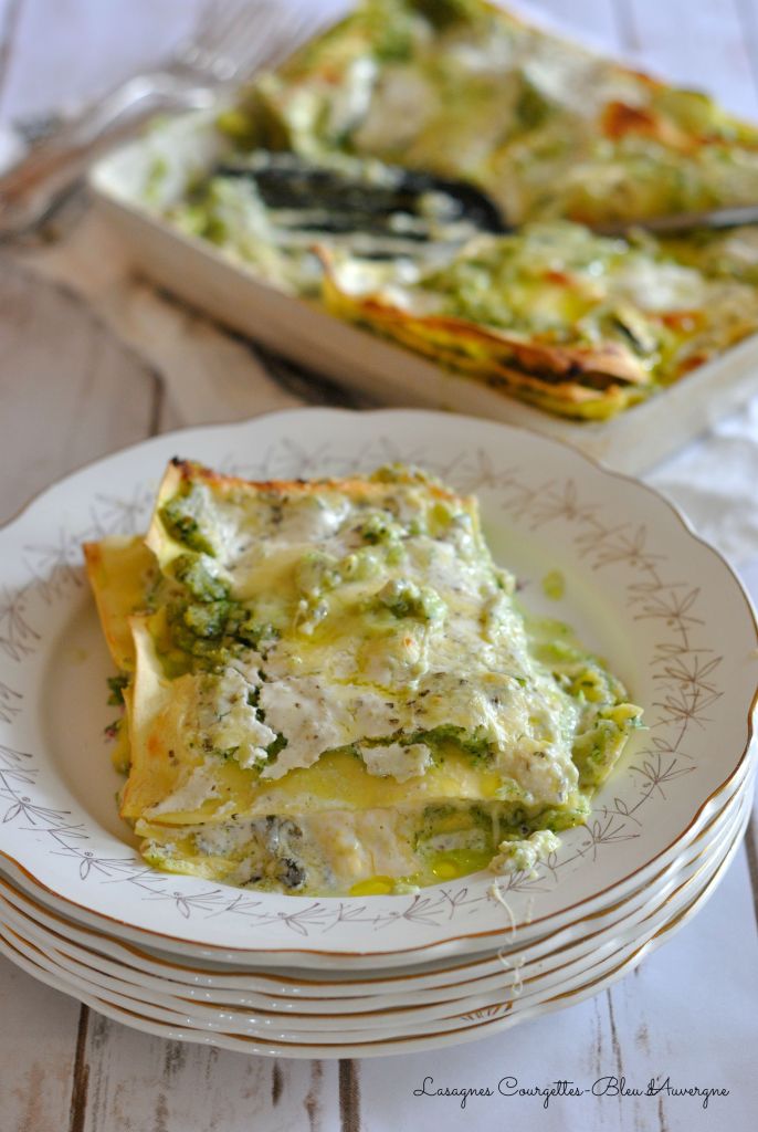 Lasagnes Courgettes-Bleu d'Auvergne 3