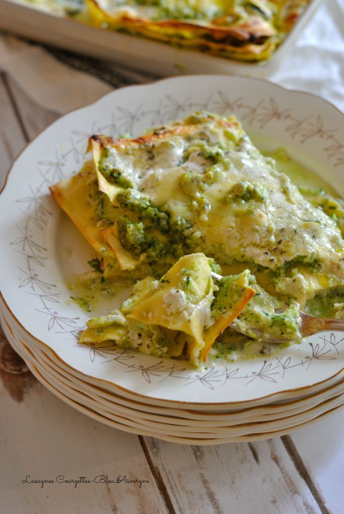 Lasagnes Courgettes-Bleu d'Auvergne 5