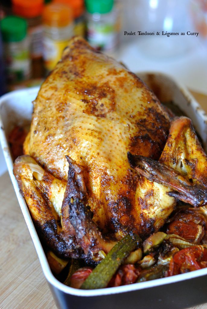 Poulet Tandoori & Légumes au Curry 1