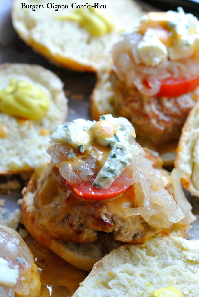 Burgers Oignon Confit-Bleu 1