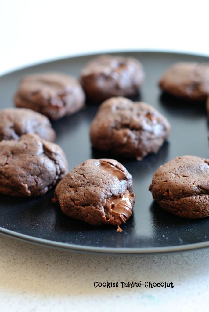 Cookies Tahiné-Chocolat 1