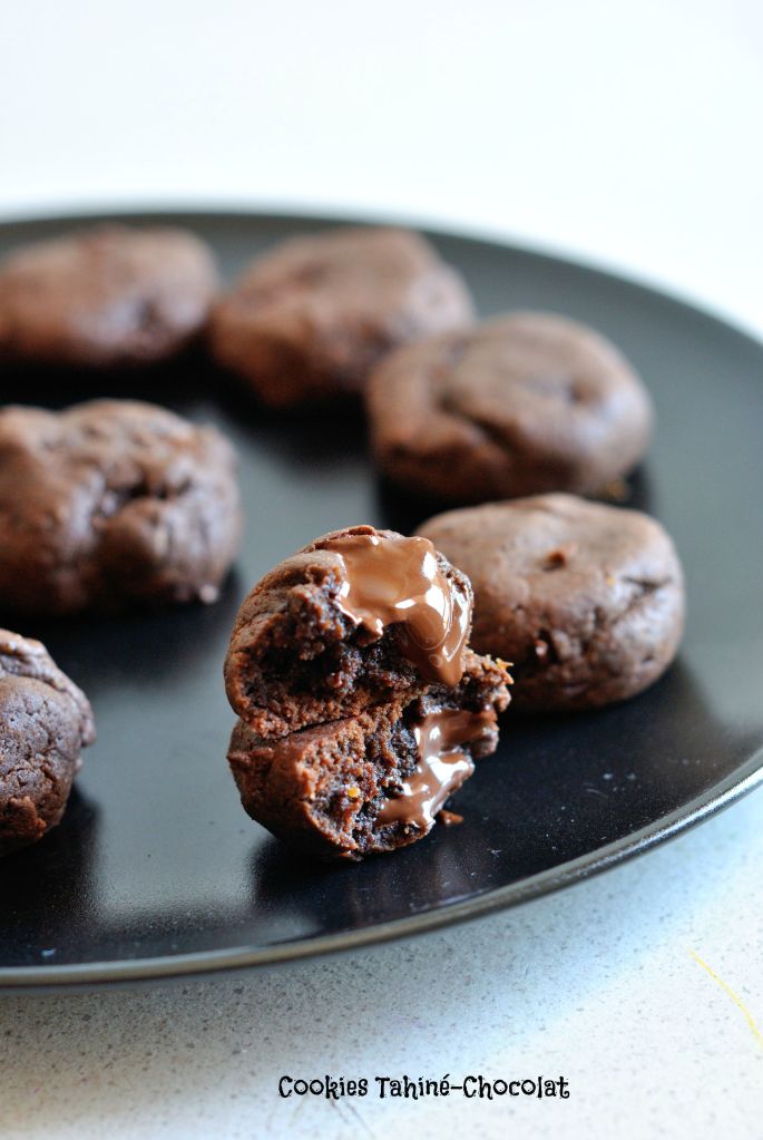 Cookies Tahiné-Chocolat 2