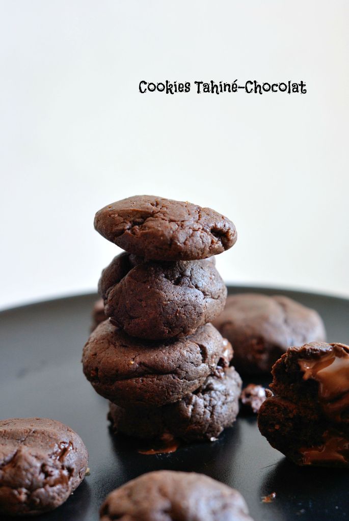 Cookies Tahiné-Chocolat 3