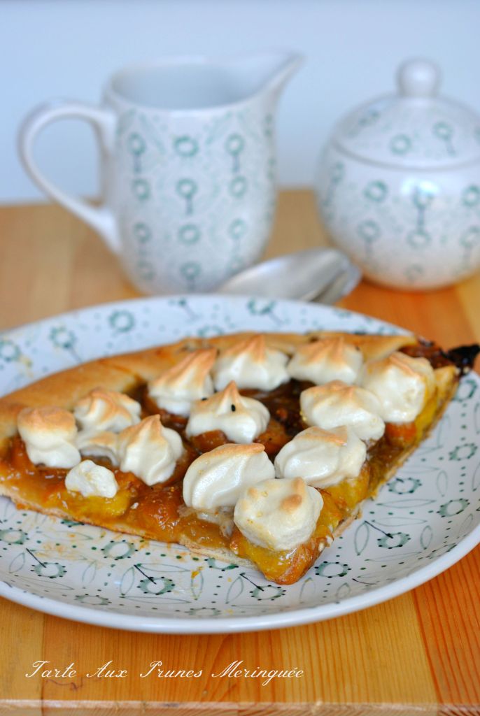 Tarte Aux Prunes Meringuée 1