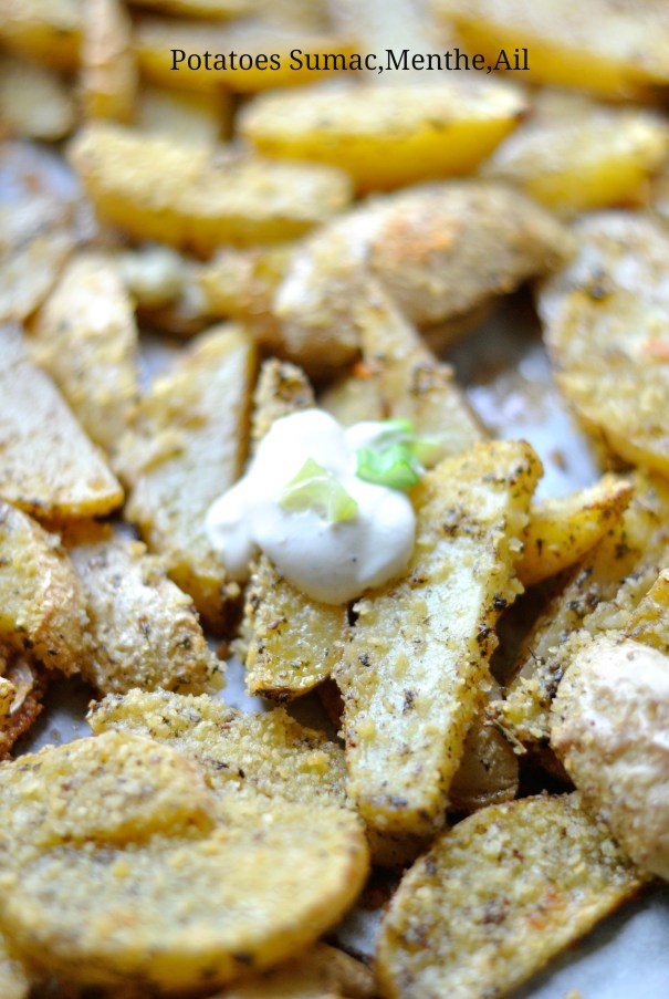 Potatoes Sumac,Menthe,Ail 4