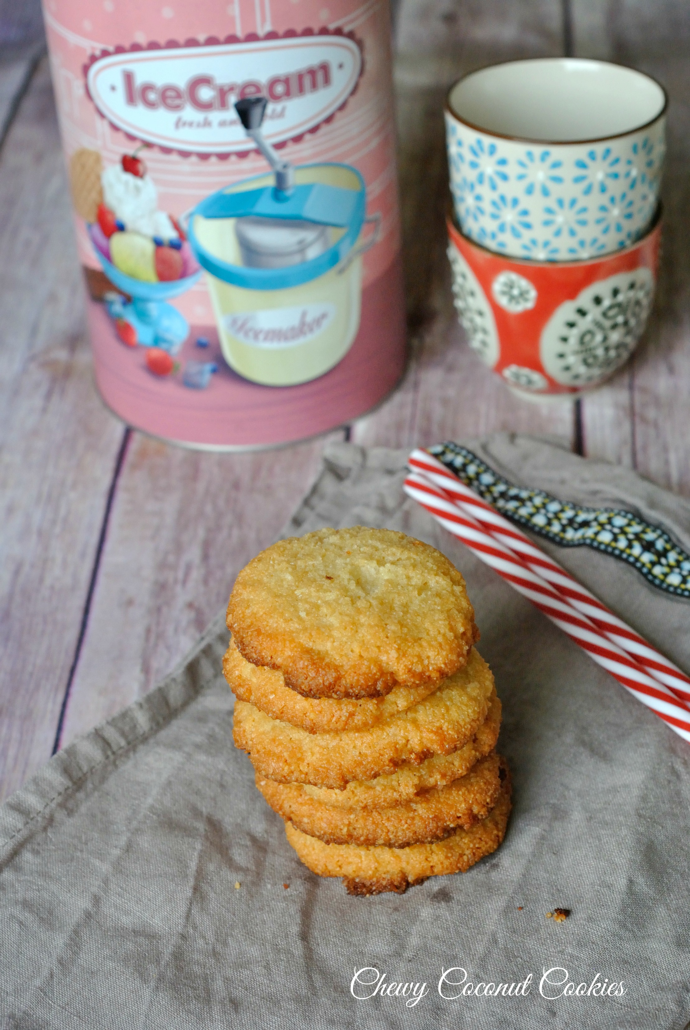 Chewy Coconut Cookies 1