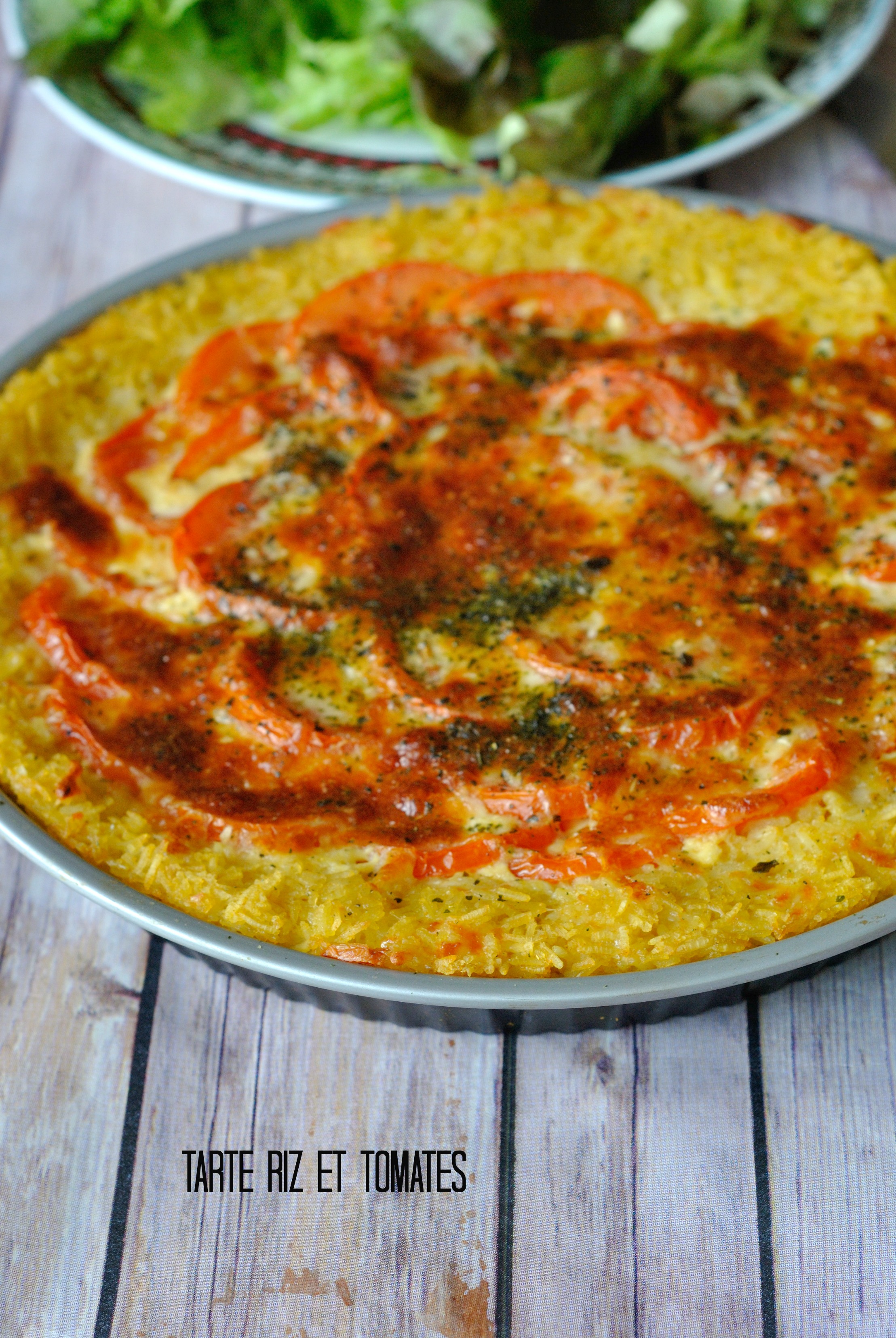 Tarte au Riz et Tomates 1