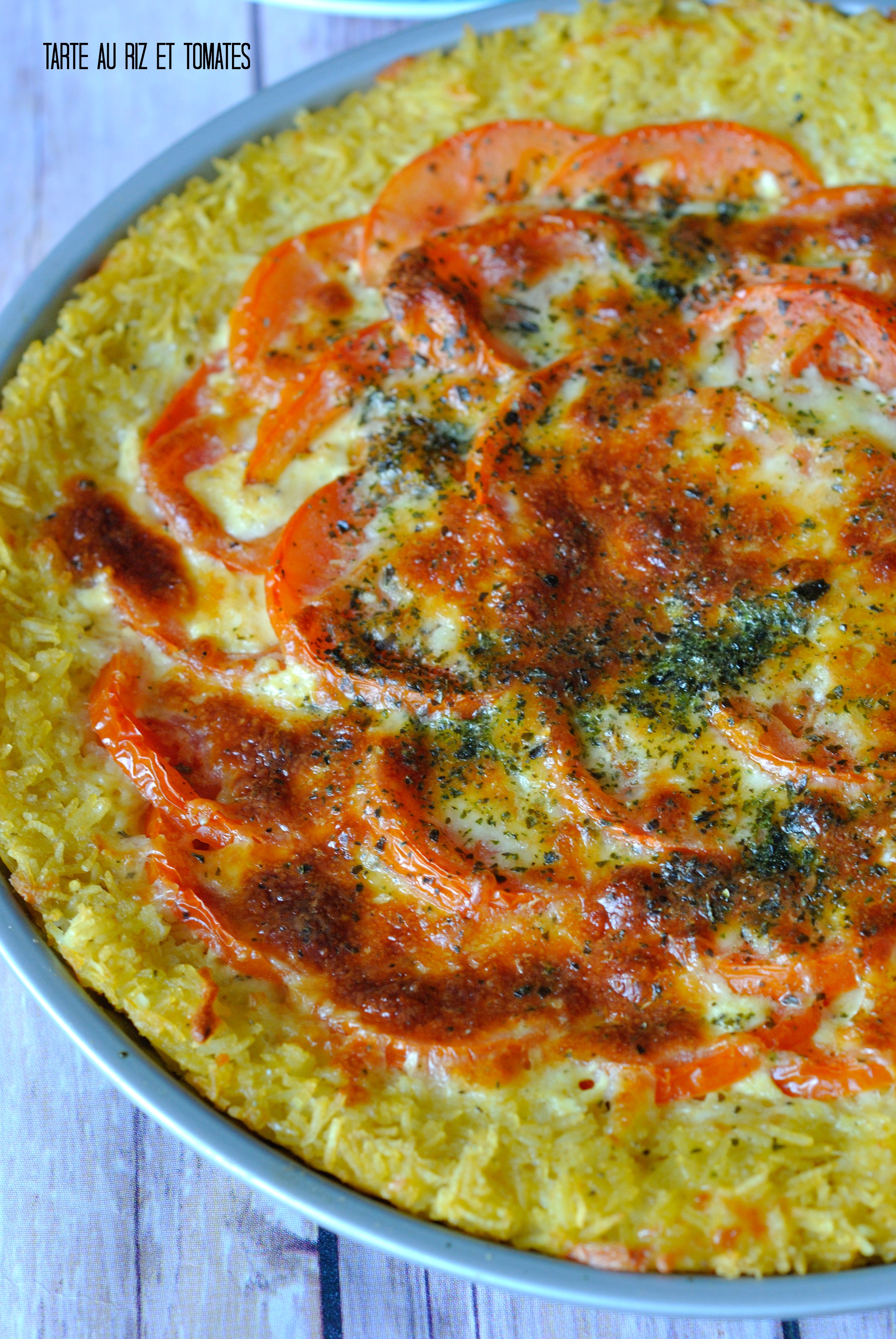 Tarte au Riz et Tomates 2