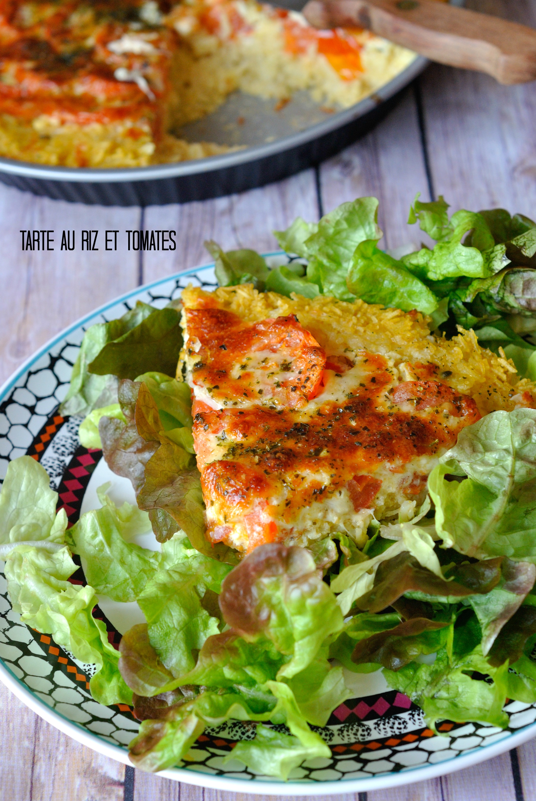 Tarte au Riz et Tomates 4