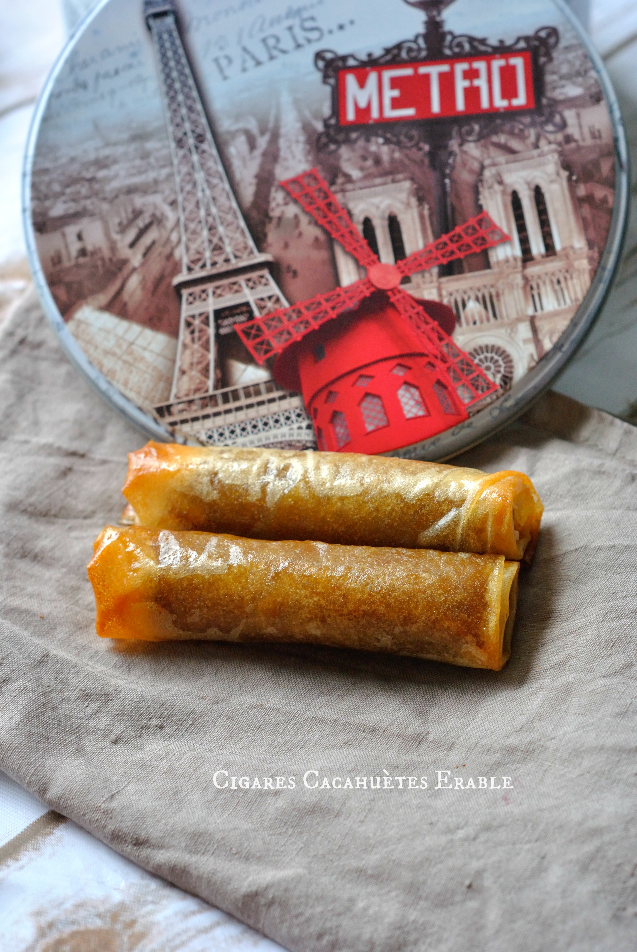 Cigares Cacahuètes Erable 3