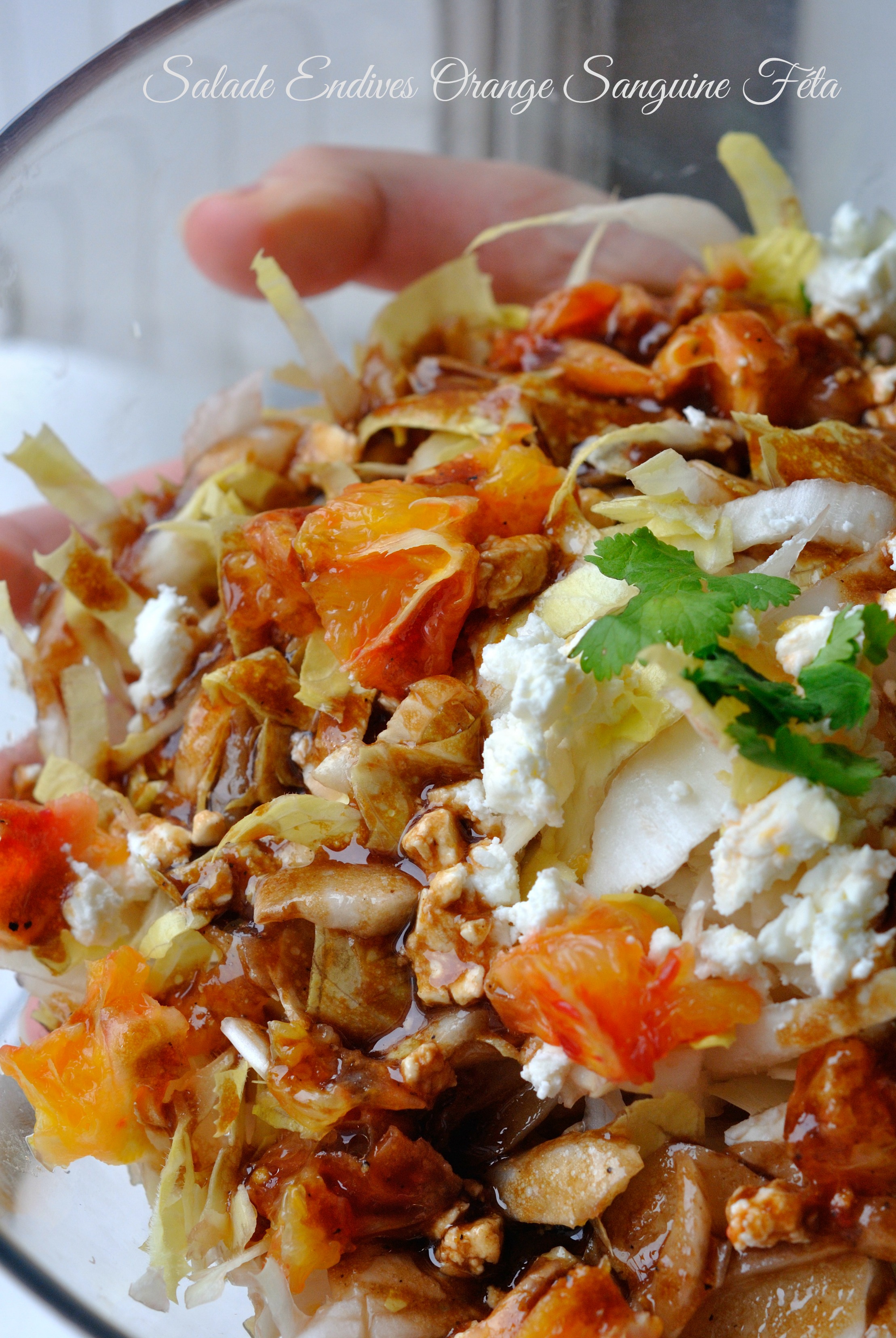 Salade Endives Orange Sanguine Féta 3