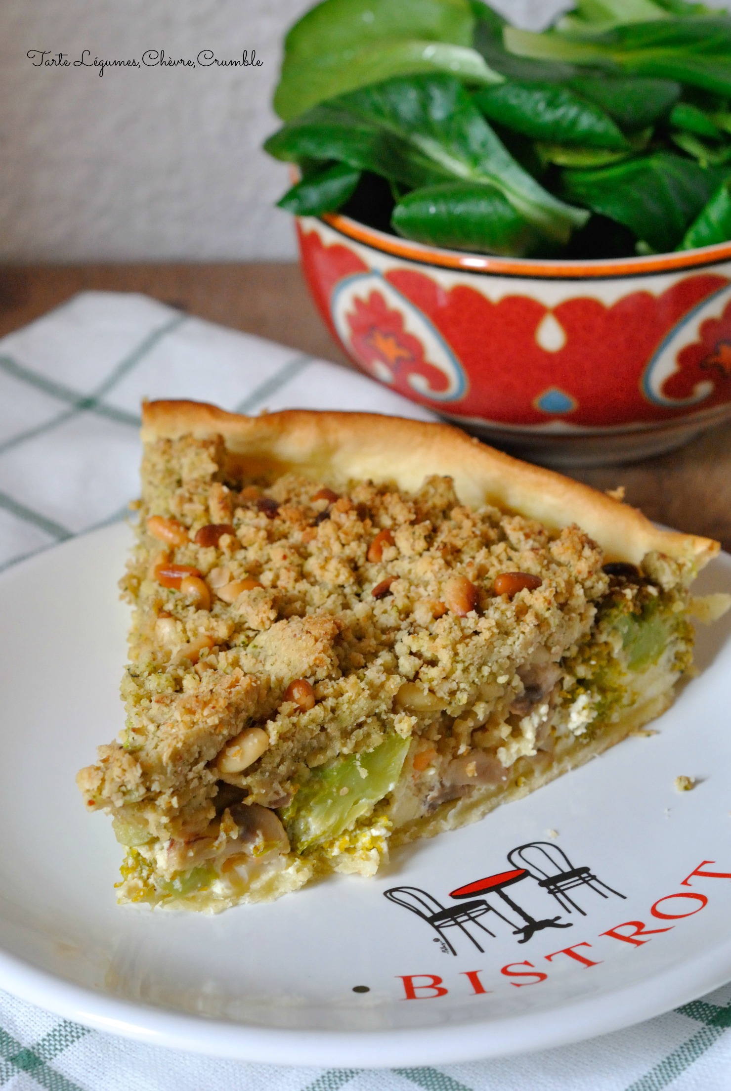 Tarte Légumes,Chèvre,Crumble 2