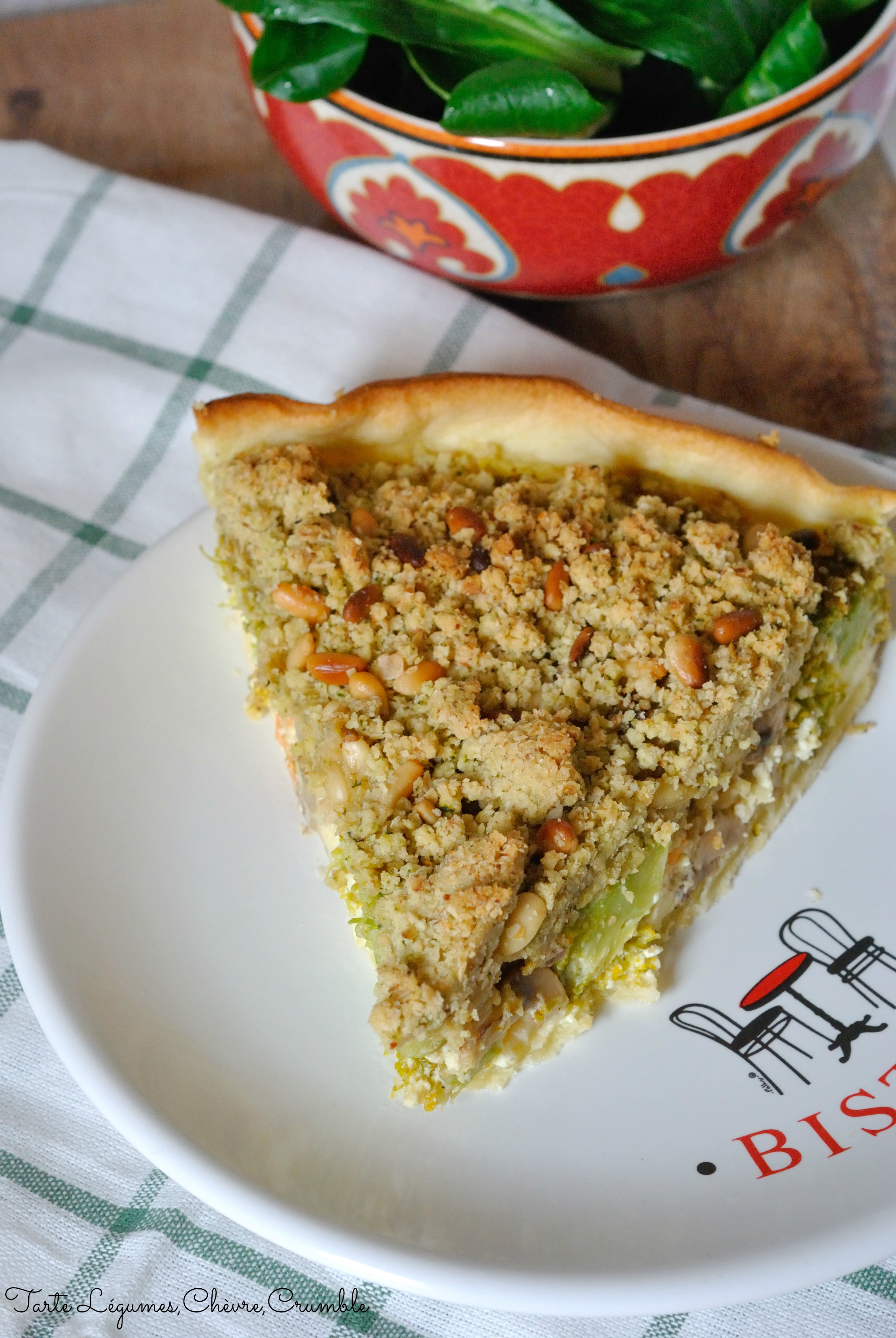 Tarte Légumes,Chèvre,Crumble 3