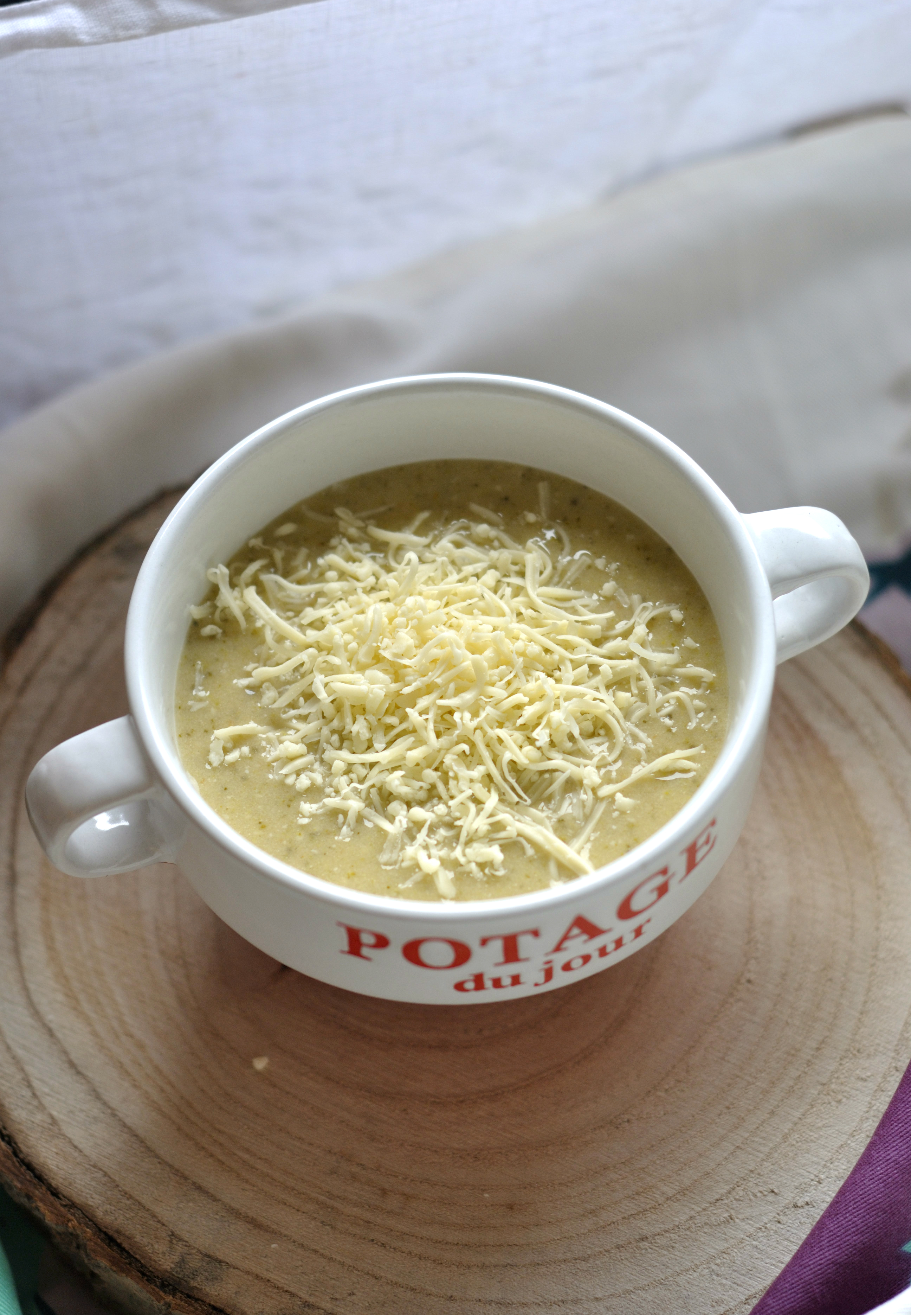 SOUPE broccoli fromage 1