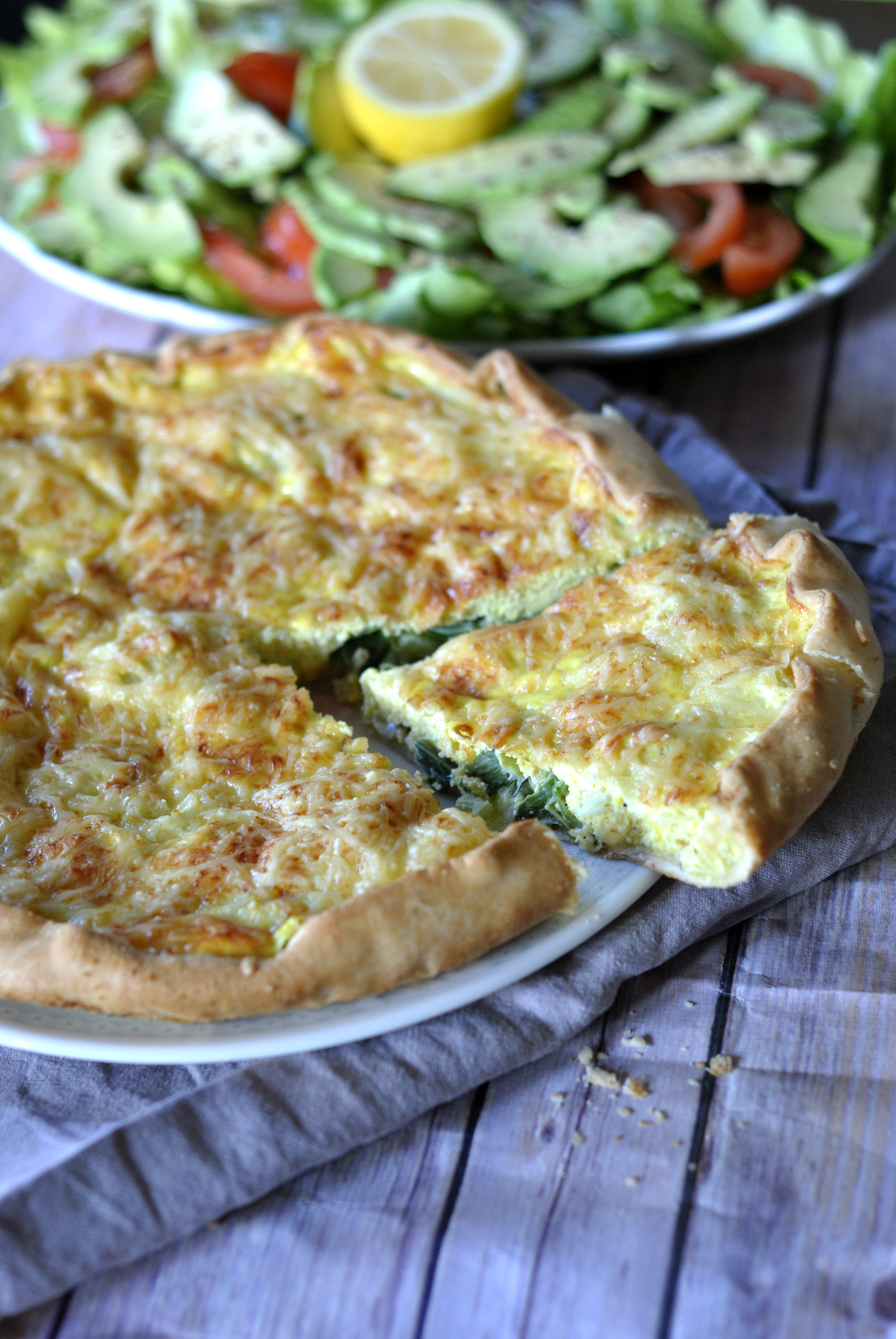 Tarte aux poireaux 5